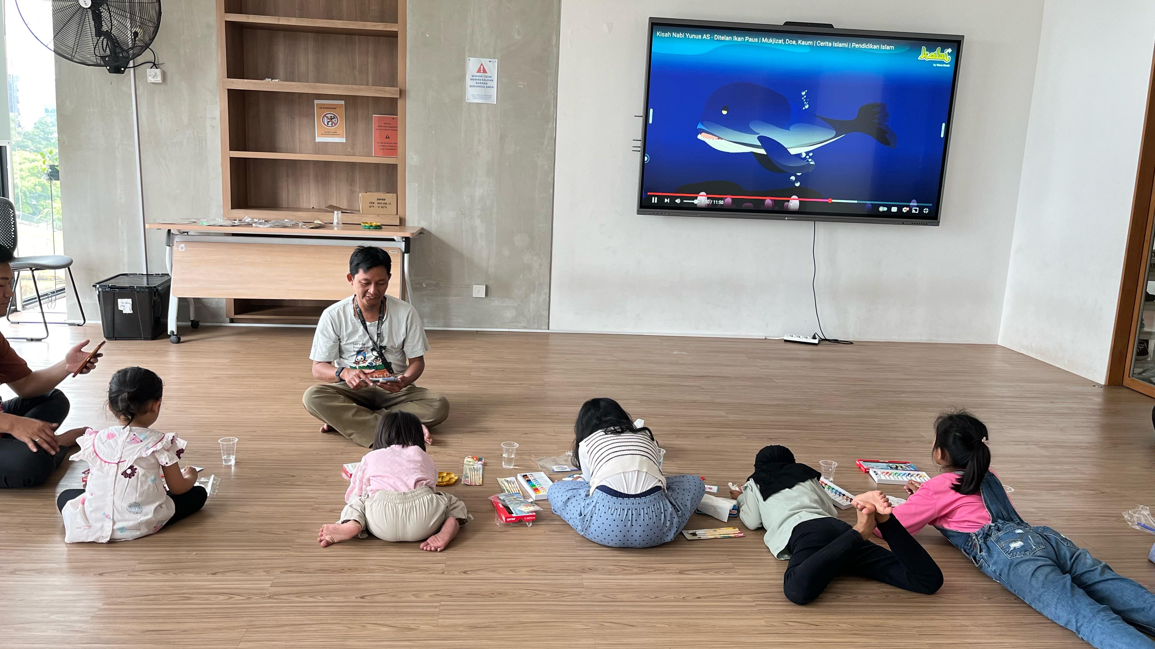 NgabubuRead Di Perpustakaan: Merajut Kreativitas Anak Di Bulan Ramadan
